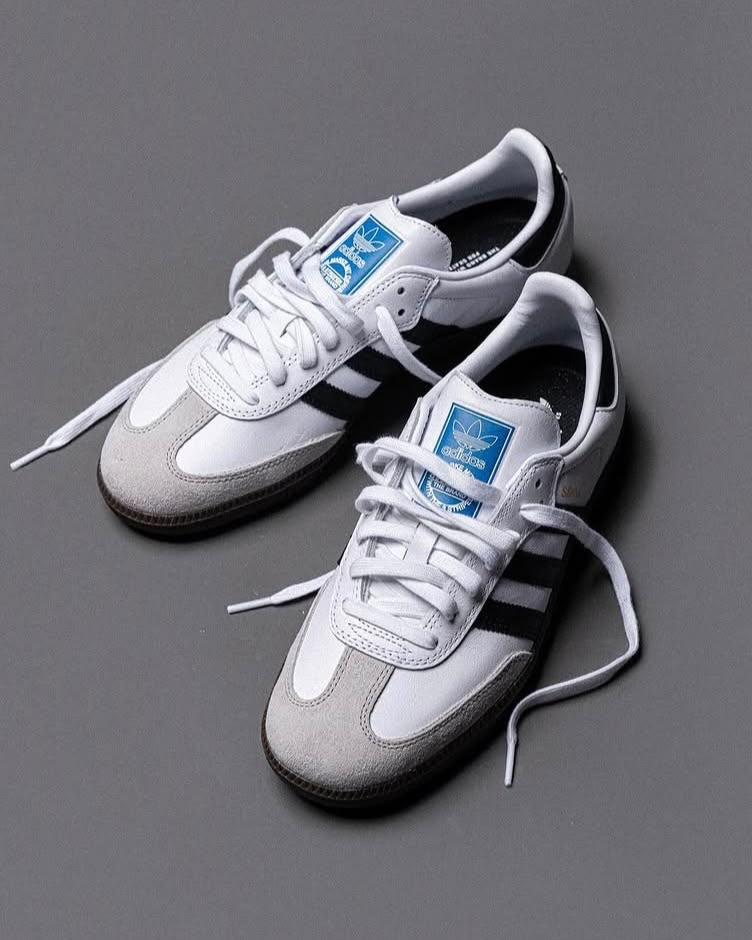 TENIS ADIDAS ZAMBA BLANCO/NEGRO