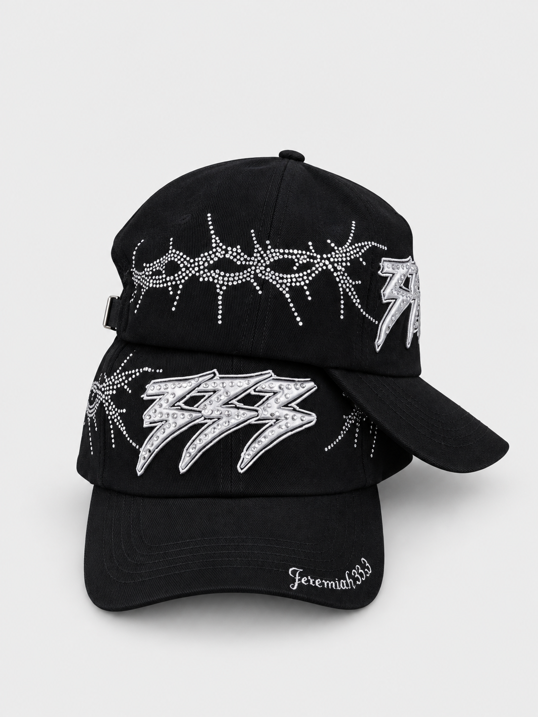 GORRA 333 ALAMBRE NEGRA/BLANCO
