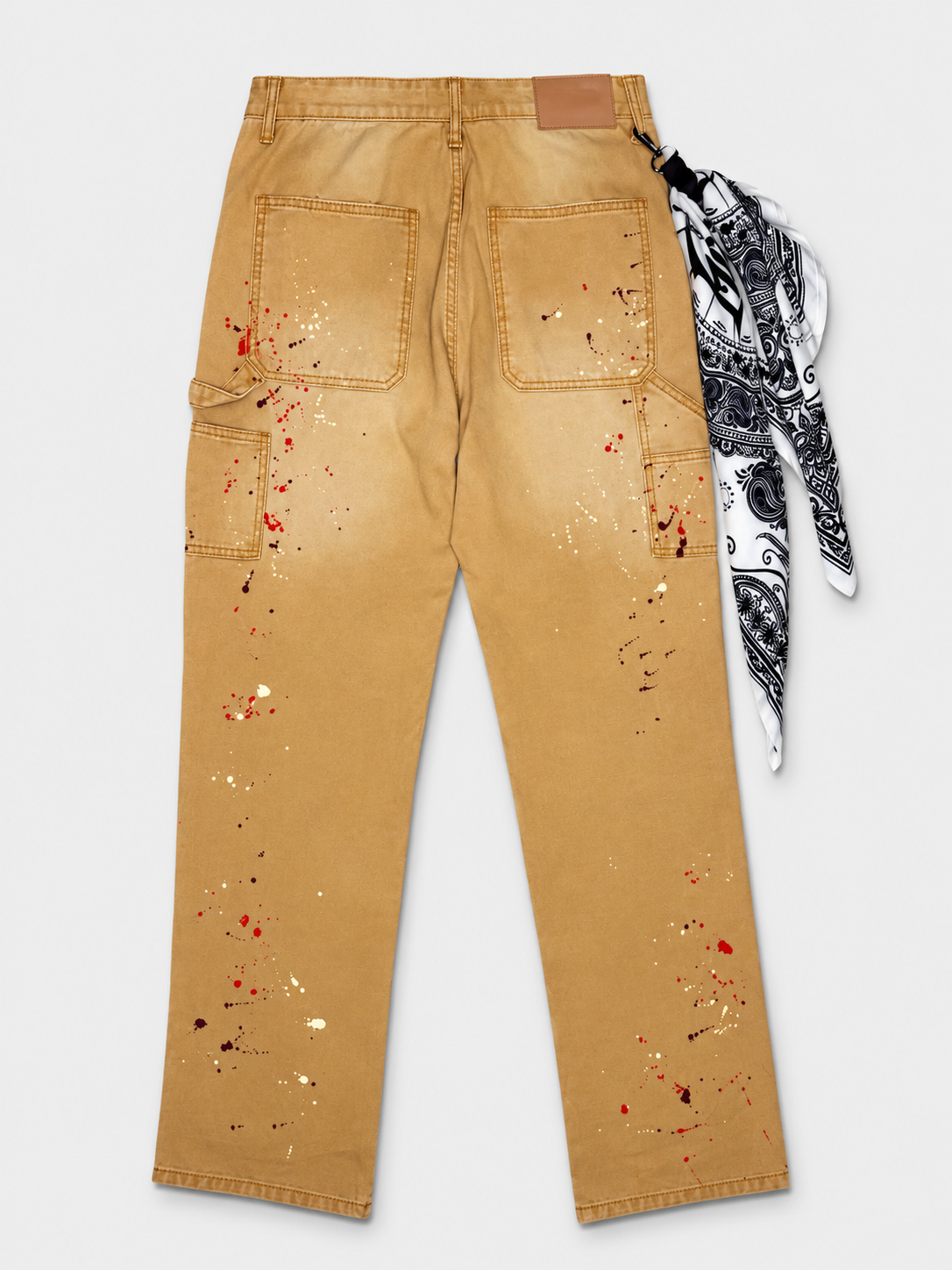 PANTALON FIRST ROW CREMA CANVAS FIRE WORKWEAR PANTS - WHEAT