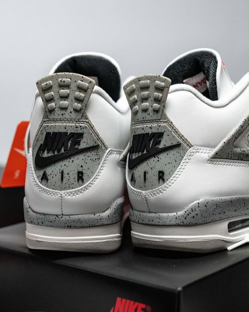 JORDAN 4 RETRO WHITE CEMENT