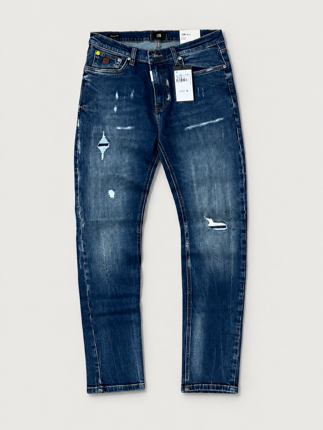 JEANS LTB azul oscuro con desgastes