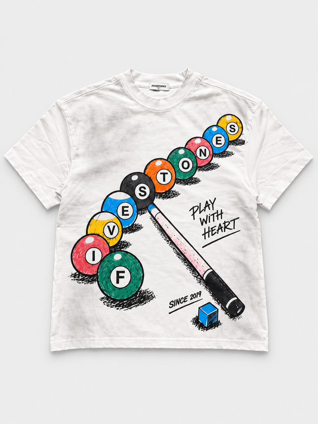 TSHIRT 5 STONES 10.26