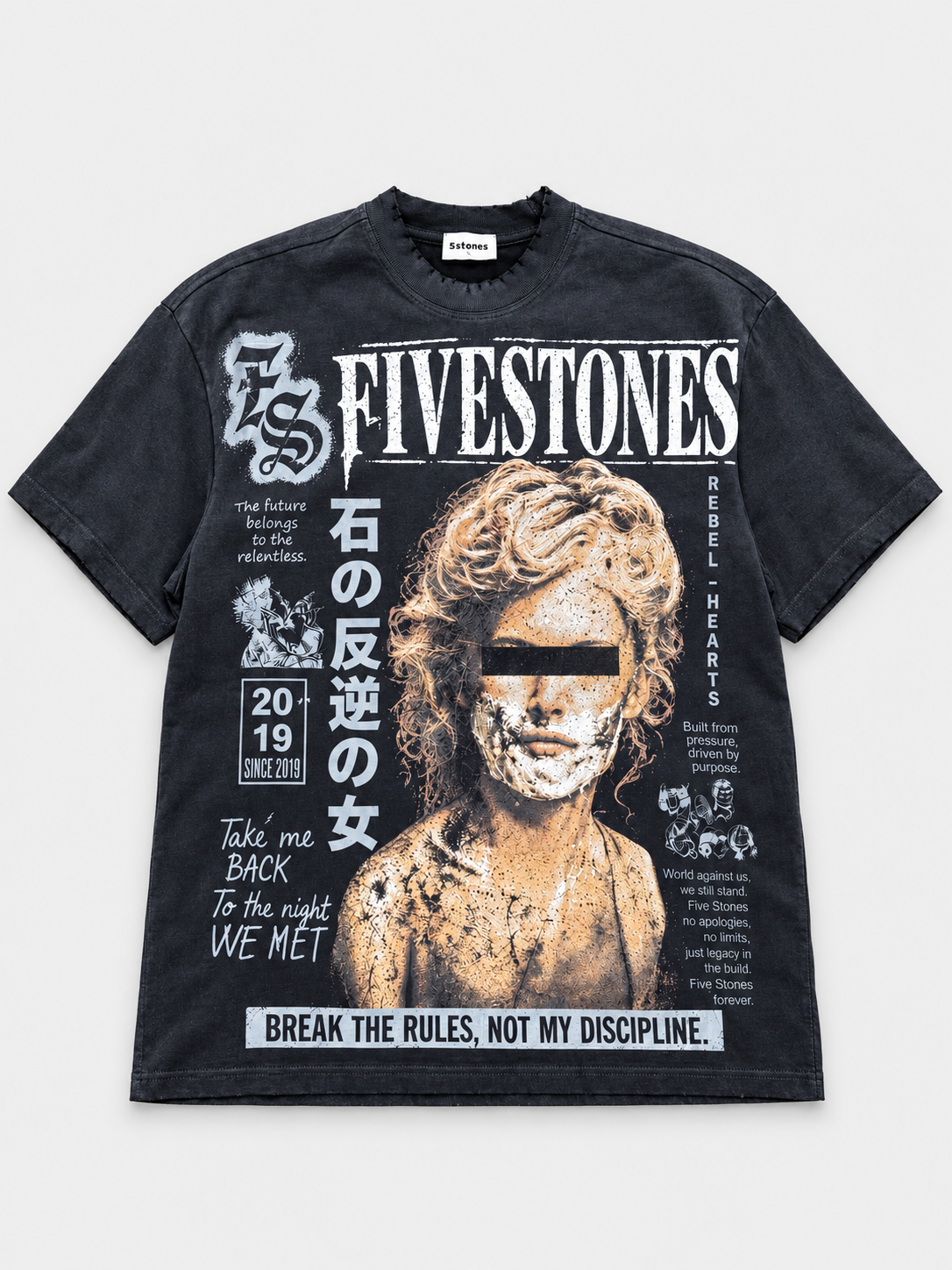 TSHIRT 5 STONES 10.26
