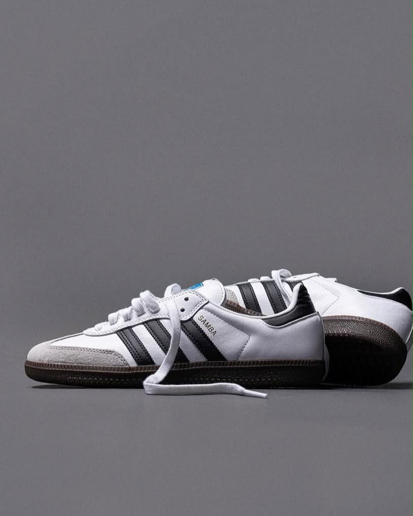 TENIS ADIDAS ZAMBA BLANCO/NEGRO